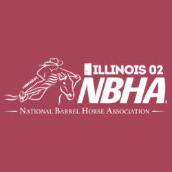 ILLINOIS NBHA Design White NB1 on a District®  - Women's Perfect Blend ® CVC Tee Design