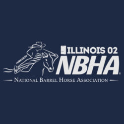 ILLINOIS NBHA Design White Left Chest NB1 on a Port & Co. ® Design