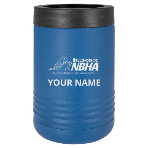 ILLINOIS NBHA Design NBE1 Engraved on a Polar Camel® - Stainless Steel Vacuum Insulated Beverage Holder Thumbnail