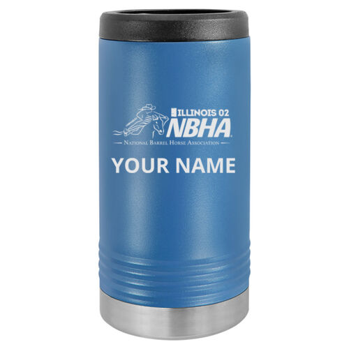 ILLINOIS NBHA Design NBE1 Engraved on a Polar Camel® - Slim Beverage Holder Thumbnail