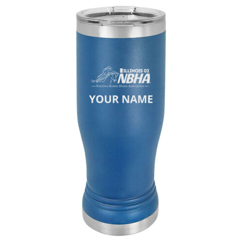 ILLINOIS NBHA Design NBE1 Engraved on a Polar Camel® - 14 oz. Vacuum Insulated Pilsner with Lid Thumbnail