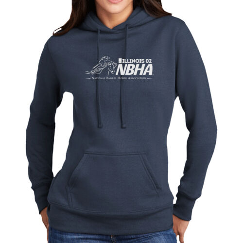 ILLINOIS NBHA Design White Left Chest NB1 on a Port & Co. ® Thumbnail